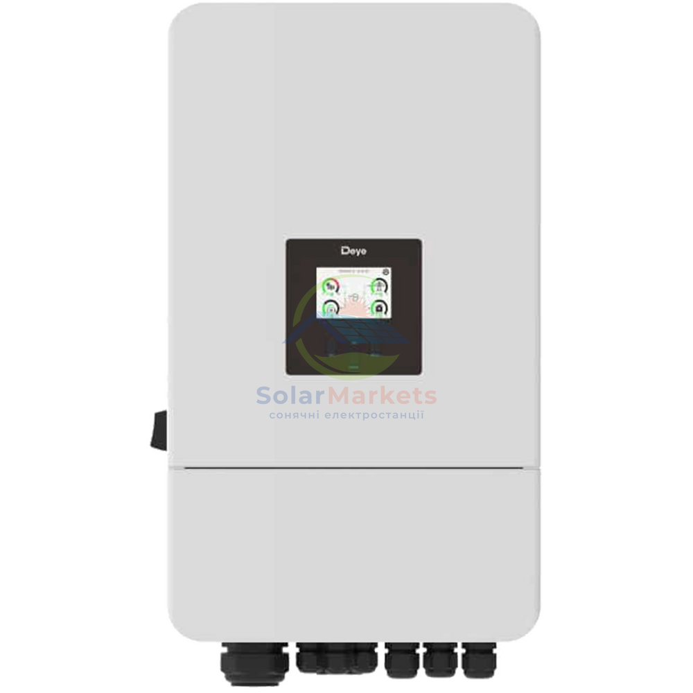 Deye SUN-12K-SG05LP3-EU-SM2 12kW - трифазний гібридний інвертор