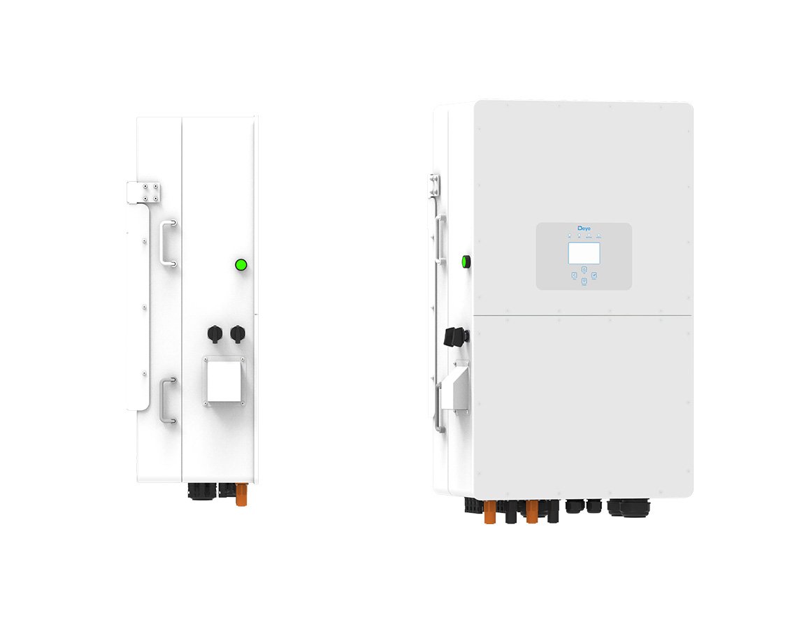 Deye SUN-50K-SG01HP3-EU-BM4 50kW - трифазний гібридний інвертор