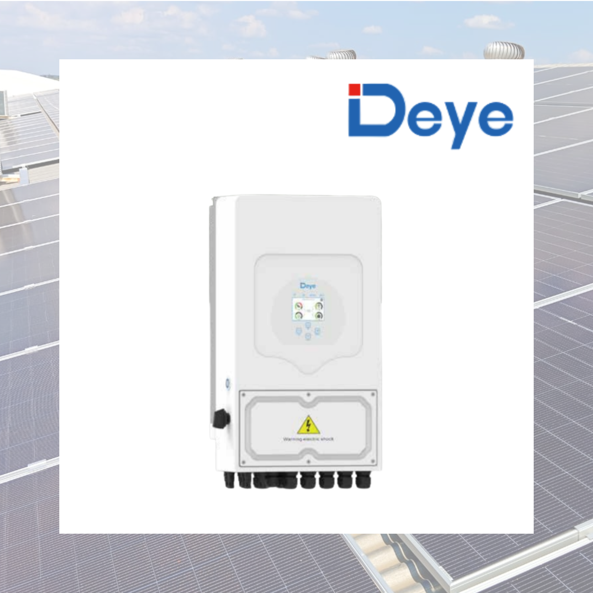 Deye SUN-5K-SG05LP1-EU-AM2-P – Гібридний інвертор 5 кВт (однофазний)
