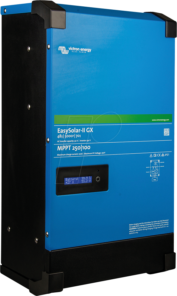 Victron Energy EasySolar-II GX Контролер заряду сонячної батареї 48/5000/70-50 MPPT 250/100
