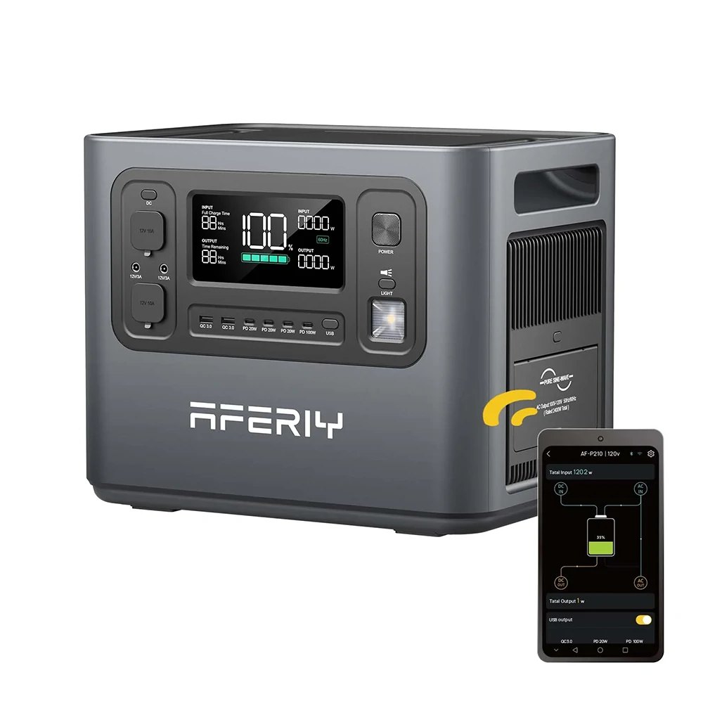 AFERIY Haven2400 P210 - 2048Wh - портативна зарядна станція