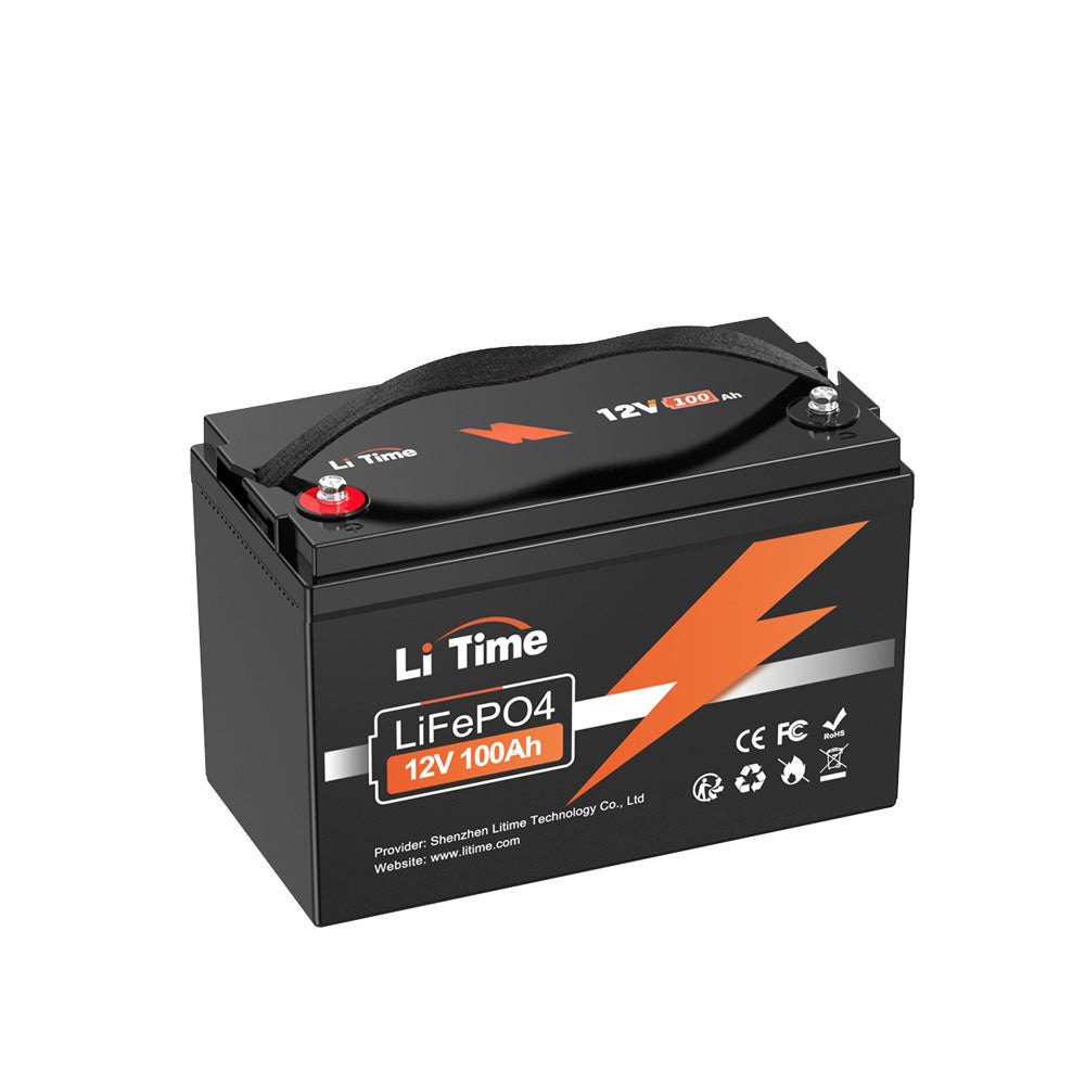 LiTime 12V 100Ah LiFePO4 - 1.28kWh - акумулятор для ДБЖ