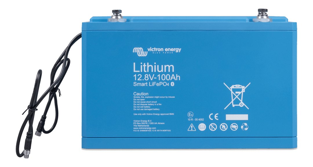 Victron LiFePO4 12.8V 100Ah Smart - 1.28kWh
